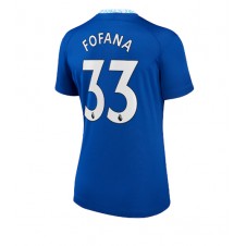 Chelsea Wesley Fofana #33 Hjemmedrakt Kvinner 2022-23 Kortermet
